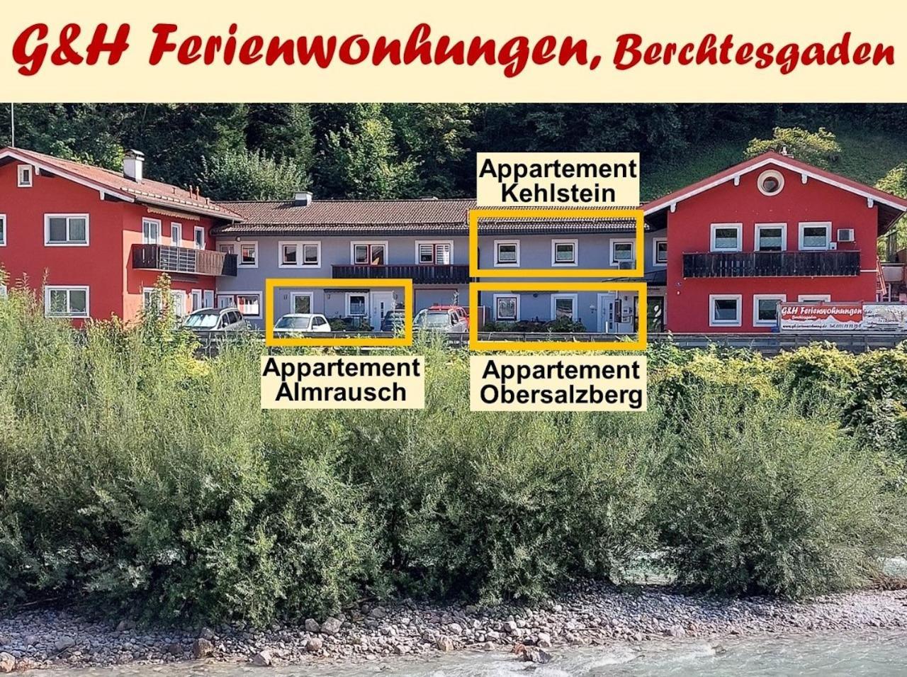 G & H Ferienwohnungen Appartement Almrausch Berchtesgaden Exterior foto